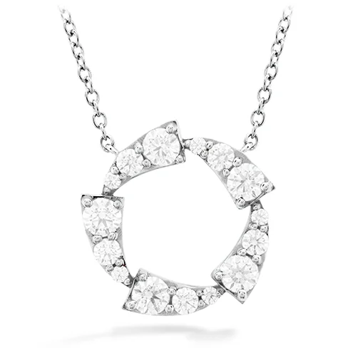 Multi-Layer Necklaces-Hearts On Fire Triplicity Circle Diamond Necklace