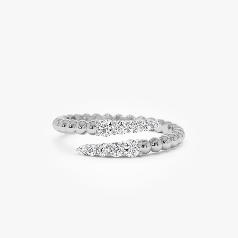 14K White Gold