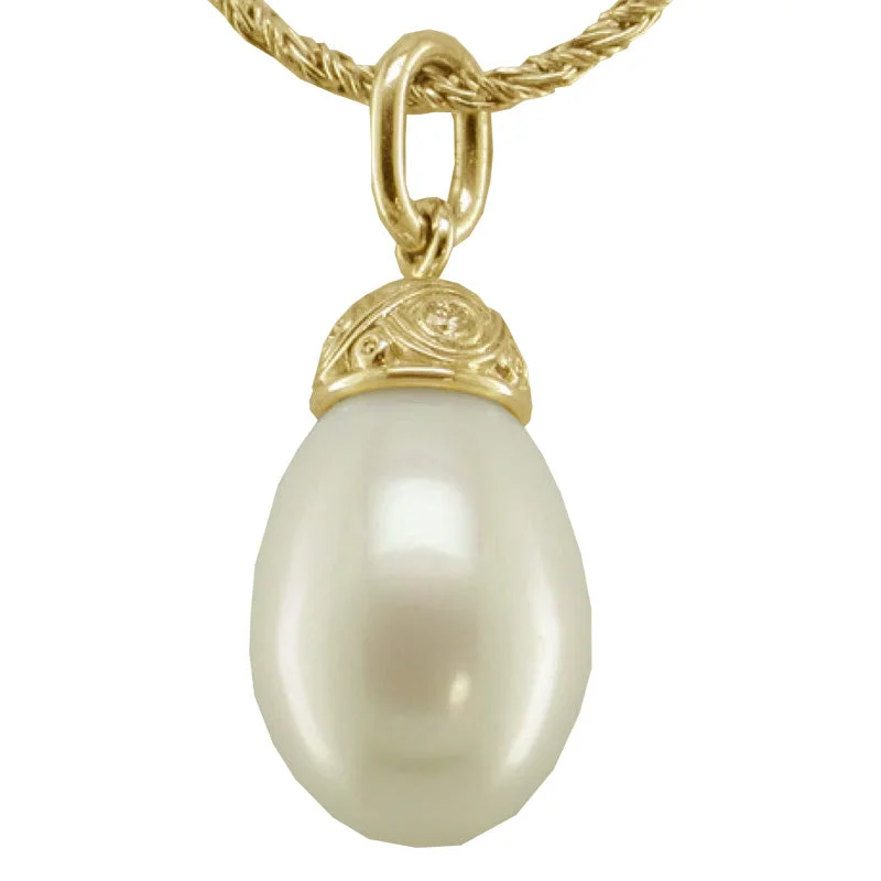 Luxury Necklaces-Alex Sepkus Diamond Pearl Cap - M-5M