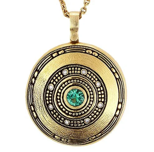 Pendant Necklaces-Alex Sepkus Circle Pendant Necklace - M-78MD