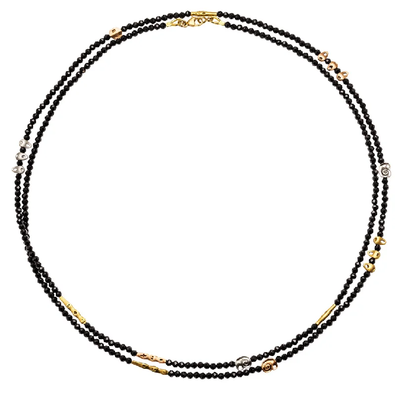 Trendy Necklaces-Alex Sepkus Drop Beaded Necklace - BN-134