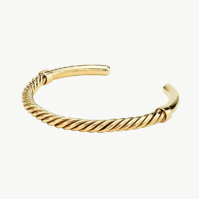 Designer Bracelets for Special Occasions-Uzi Cuff Bracelet