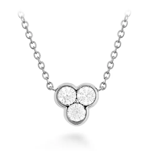 Fashionable Necklaces-Hearts On Fire Effervescence Diamond Necklace