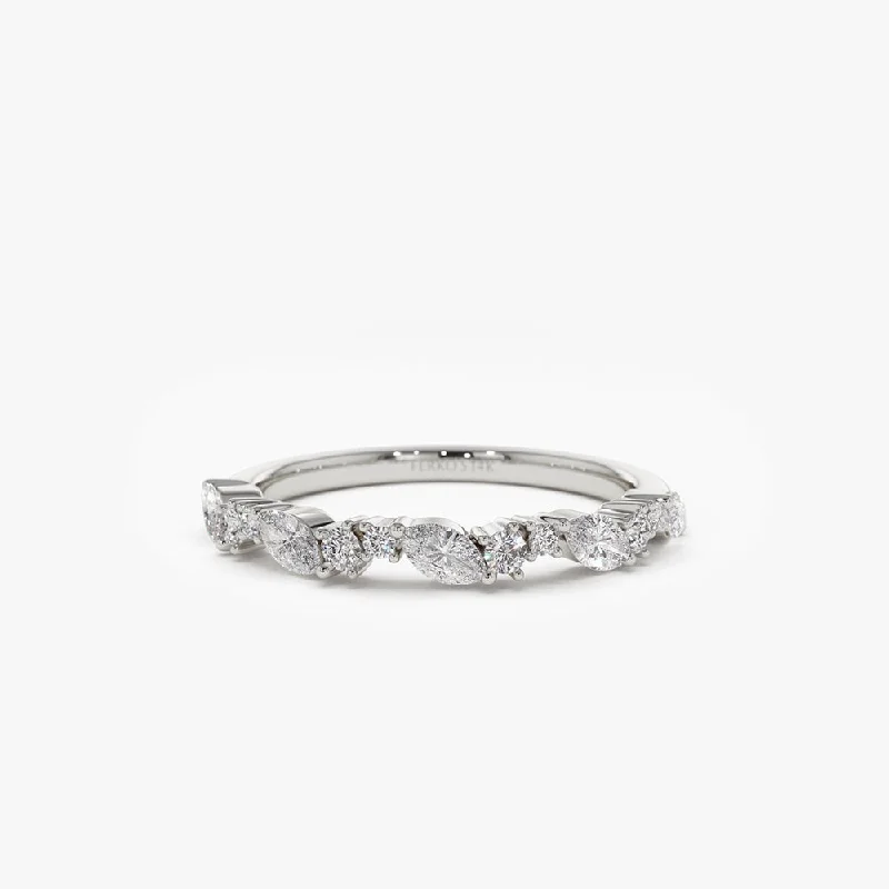 14K White Gold