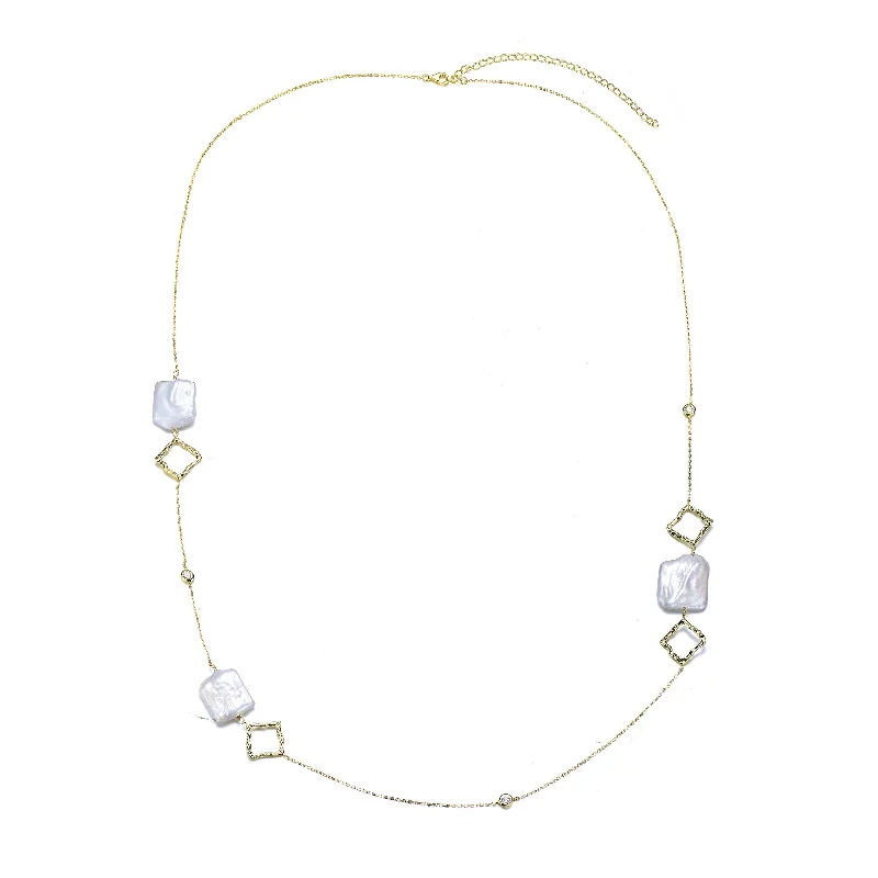 Bridal Necklaces-Juliette Pearl  Necklace