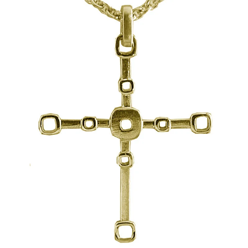 Handmade Necklaces-Alex Sepkus Cross Pendant Necklace - M-17M