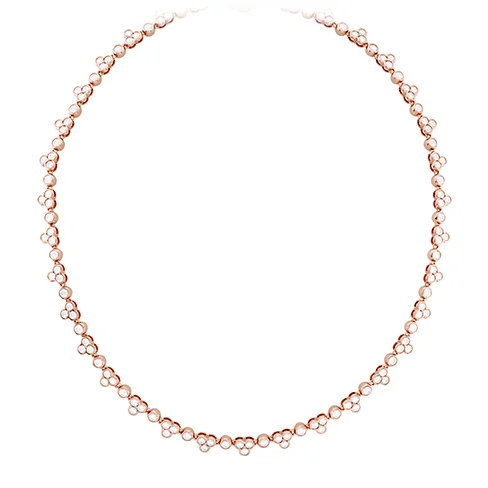 Retro Necklaces-Hearts On Fire Effervescence Line Diamond Necklace