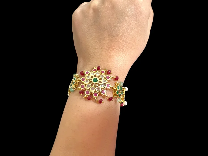 Cute Charm Bracelets for Teenagers-Amal hyderabadi bracelet in multicolor ( READY TO SHIP )