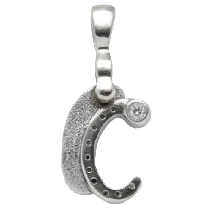 Affordable Necklaces-Alex Sepkus Letter C Pendant Necklace with Bail - M-CP