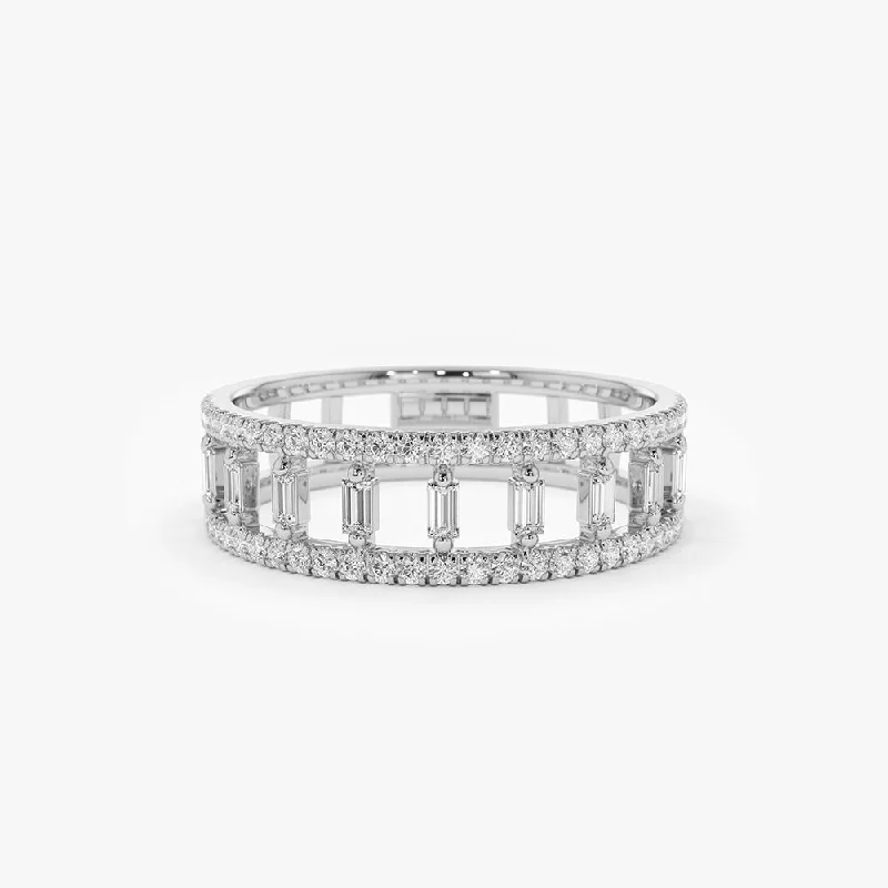 14K White Gold