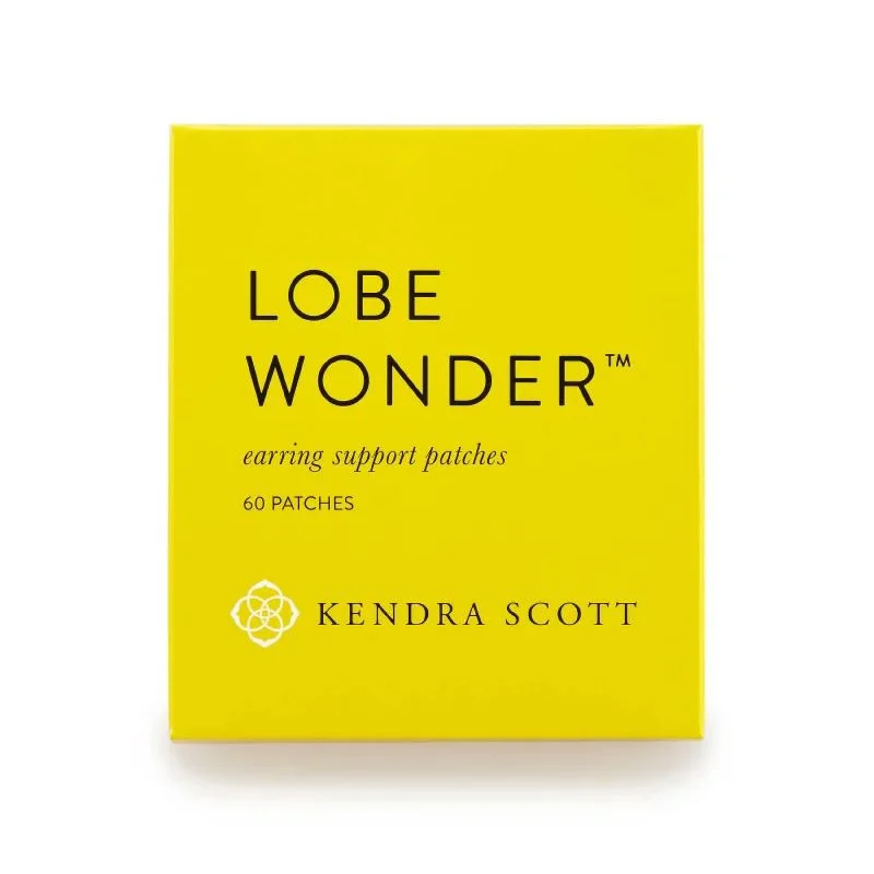 Simple Gold Drop Earrings-Kendra Scott | Lobe Wonder